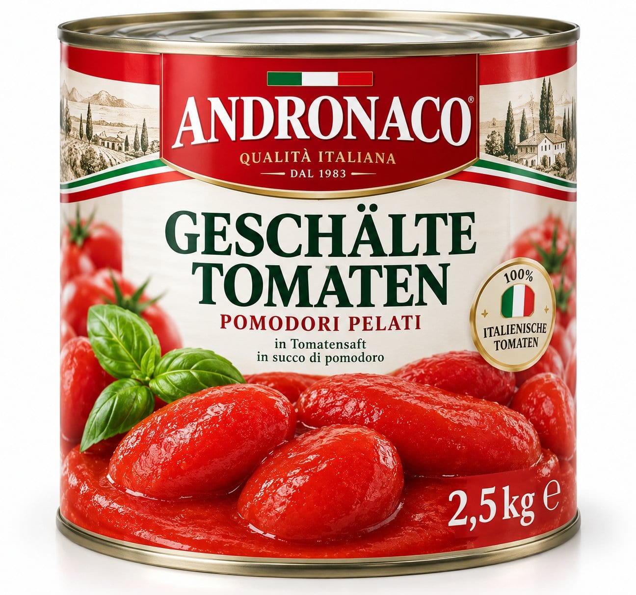 Geschälte Tomaten